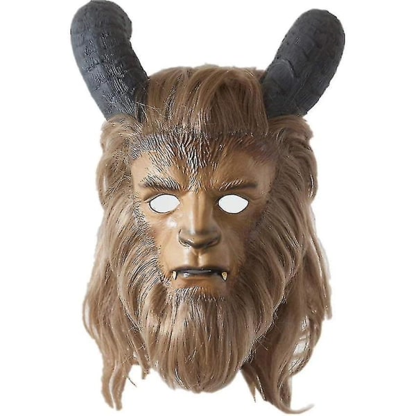 Beast Maske Beast Cosplay Maske Med Paryk Til Voksne