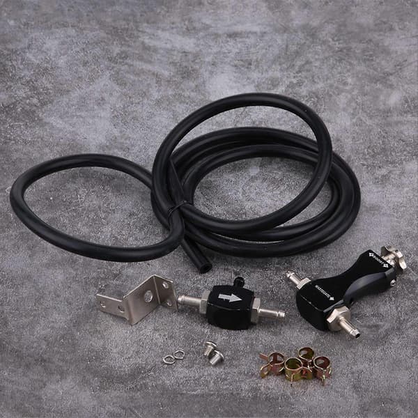 Justerbar bilateral Turbo Tee Bleed Valve Manuell Boost Controller Kit Universal for bilCJY