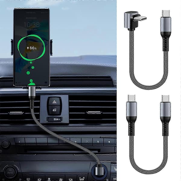 60W USB C til USB C Hurtig Opladerkabel, PD60W 480Mbps Data Synkronisering til Elektronik
