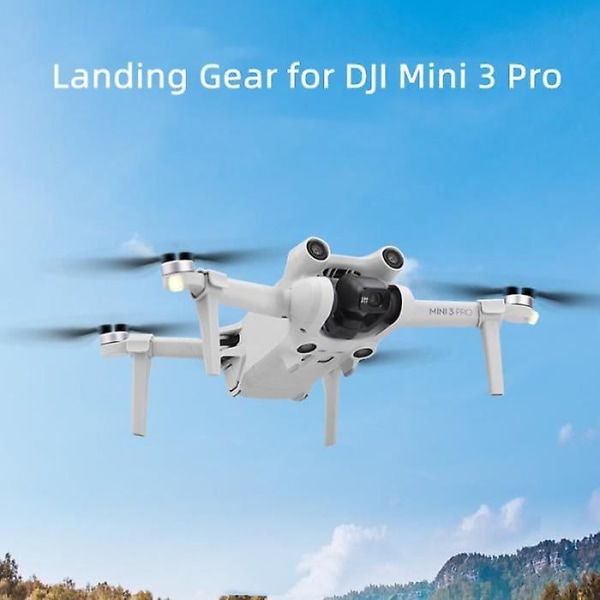 Landingsstel-tilbehørssæt til Dji Mini 3 Pro Landingsstel, hævet forlængelse, beskytter