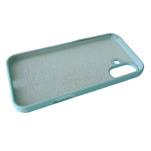 Til iPhone 16 Plus Deksel Støtsikkert Silikon Telefon Bakside - SvartCJY Baby Blue