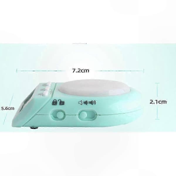 Digital timer väckarklocka med nedräkning, vågformad design för kök och matlagning