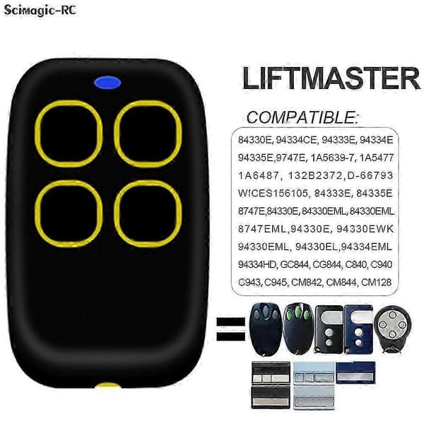 Compatible LiftMaster TX4EVF TX2REV TX4REV Garage Door Opener 868MHz Rolling Code LiftMaster Remote Control Gate Opener Transmitter CJY 7777