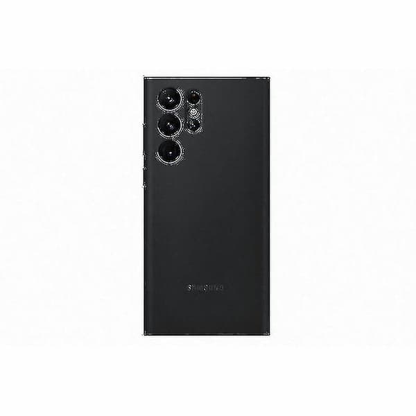 Samsung Galaxy S22 Ultra 5g Clear View -kotelo - Musta