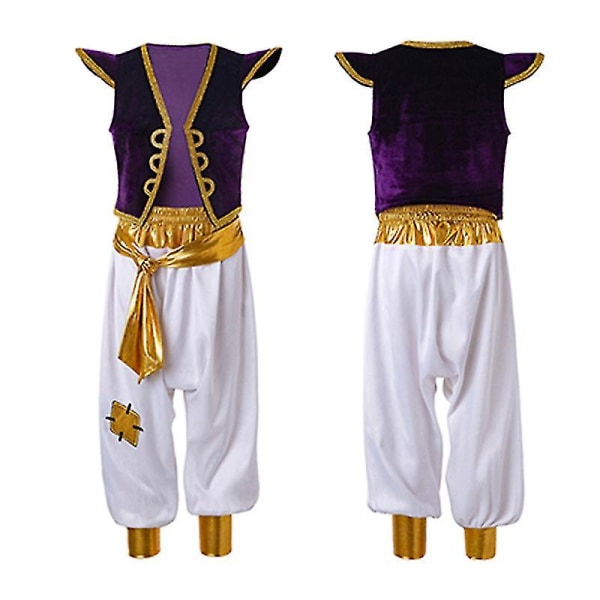 Halloween Aladdin Taikalamppu Lasten Cosplay-asuja _FS 130