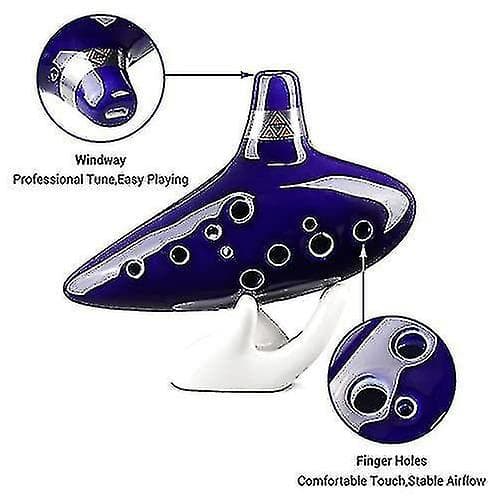 Link Ocarina 12-hulls Alto C Link Ocarinaer