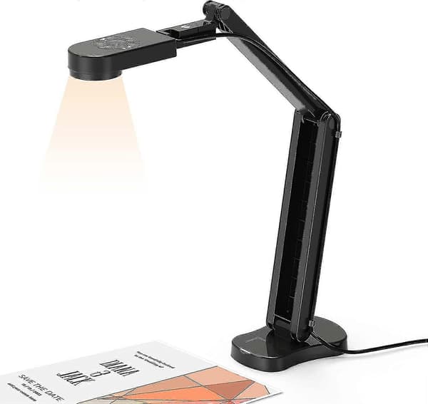 4k USB-dokumentkamera, A3-storlek 8mp webbkamera och presentationsstativ visualiseringsklassrum
