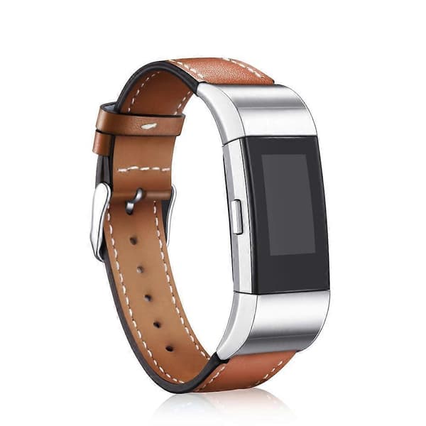 Ægte læder urrem til Fitbit Charge 2 - Udskiftningsarmbånd