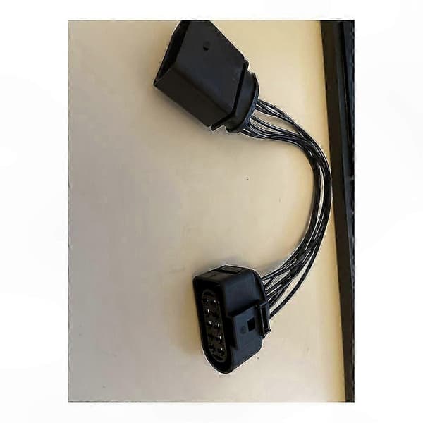 2-pak 14 til 10-bens HID-forlygteadapterkabel til 2015 ledningsnet Black