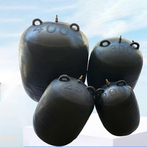 Inflatable Pipe Plug Easy to Use Balloon Plug Manual Pipe Testing Plug CJY Black Black DN 50mm