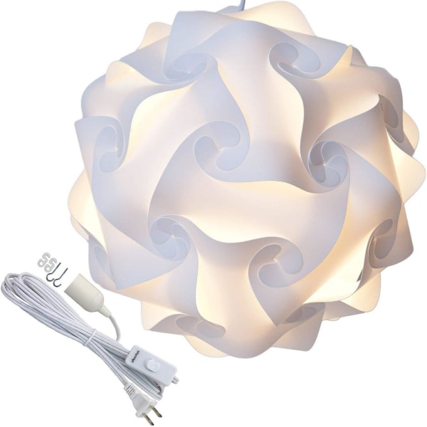 Ceiling Pendant Jigsaw Puzzle Lamp Shade Kit - Party Decoration Lamp