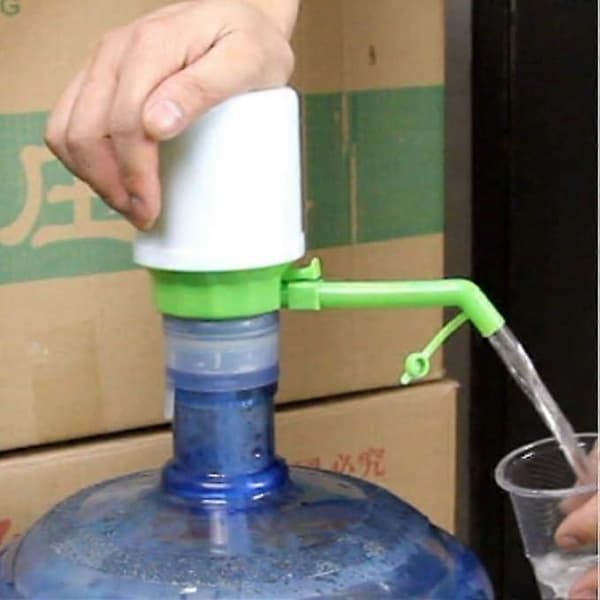 Manuell Vattenpump Dispenser För Dricksvattenflaskor Vattenflaskor Pump Pump Manuellt Tryck Hand