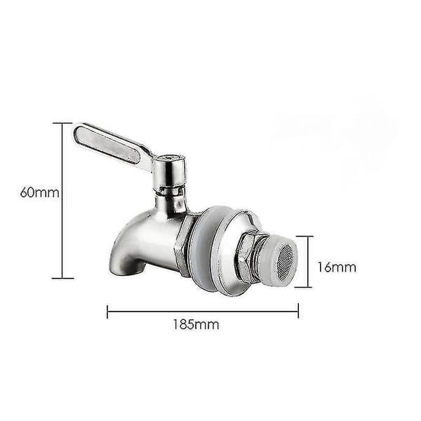 British Berkefeld Gravity Vandrenser Aqua-techniques Krom Messinghane 16mm, CJY