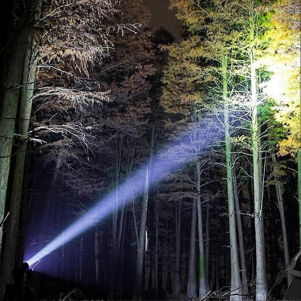 LED Hodelykt Hodelykt Hodelykt Lommelykt Camping Fiske Oppladbar