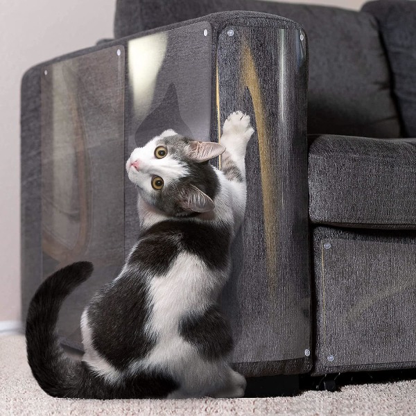 12-pak møbelbeskyttere fra katte bunden - 17 * 12 tommer sofabeskytter til katte - anti-katteridse møbelbeskytter - sofabeskytter til kat