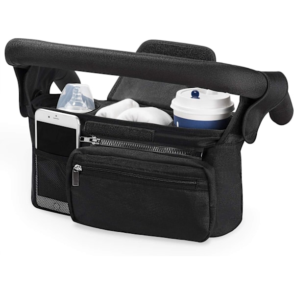 Stroller and Stroller Organizer, Universal Stroller Storage Bag with