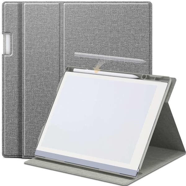 Til ReMarkable 2 10,3 tommer 2020 papirtablet, etui stil 1 grå