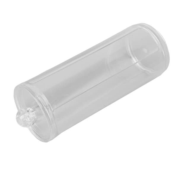Bomuldspad Dispenser Beholder Transparent Bomuldspad Organizer Makeup Bomuldsrondel Holder