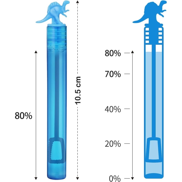 20 pakkausta Minikuplat Dinosaurukset Kuplasauva Pullot Syntymäpäiväkuplaliuospuhaltimet Lapsille Lasten Juhlatarvike Kesän ulkolelut