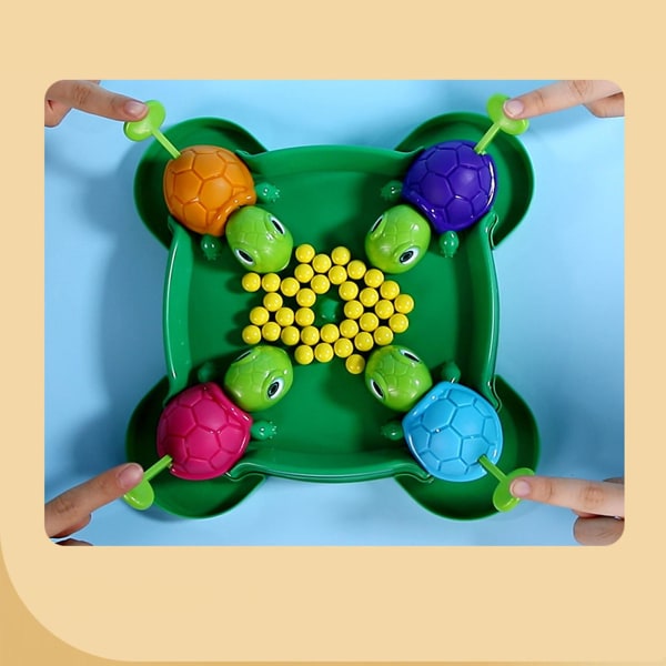 Hungry Turtle Brettspill Foreldre Barn Interaktivt Pedagogisk Skilpadde Eating Brettspill For Family Night