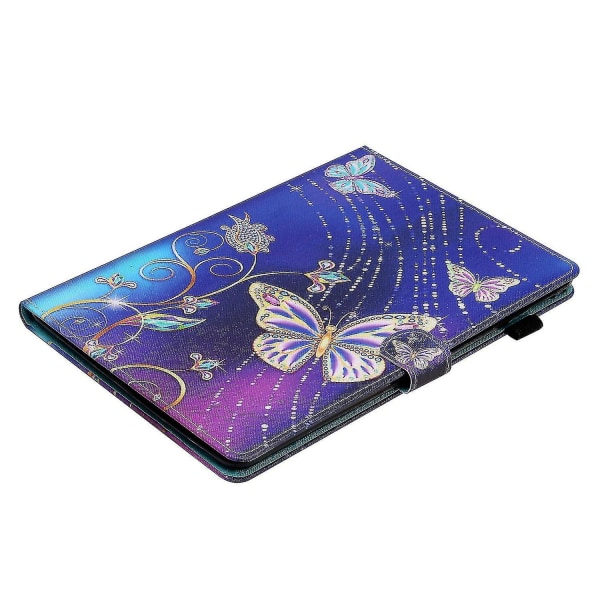 För Samsung Galaxy Tab A8 10.5 X205/X200 skyddande case PU Läder Flip Cover Blue