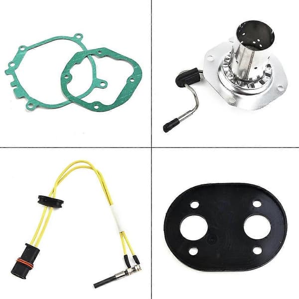 12V Varmeservicekit sæt til Webasto Air Top 2000ST 2000STC Glødestift Brænderpakning 2000W Varmedel Aircondition