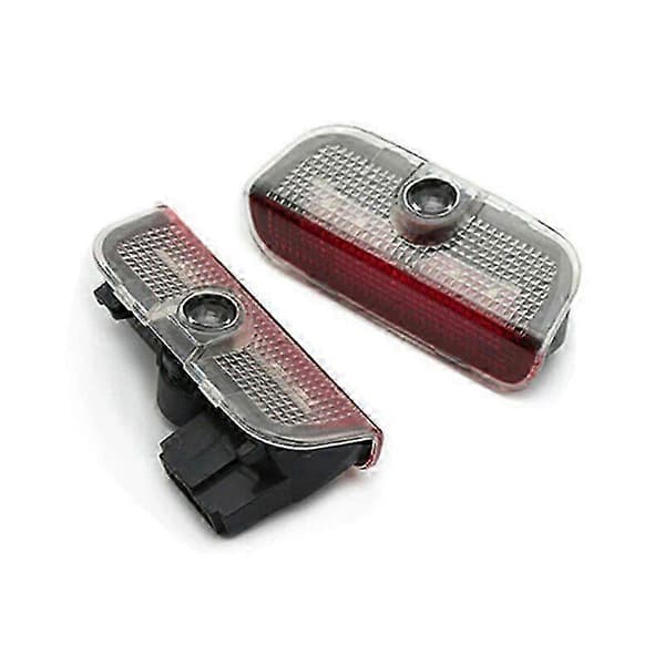 2025 2 stk. LED-tilbehør Bildørlys Ghost Shadow Velkomstlampe til Macan 95B 2014 2015 2016 2017 2018 2019 2020 white(.159)