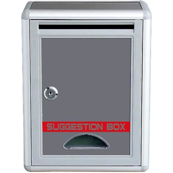 Forslag Box,acsergery Vegghengende postkasse Aluminiumslegering Klageboks