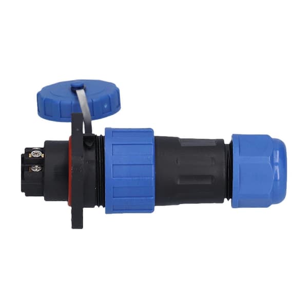 5-pin IP68 Waterproof Aviation Industrial Connector Adapter Socket Square Screw Crimping, CJY