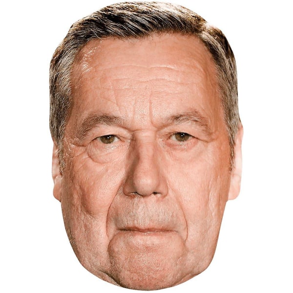 Roland Kaiser (gammel) berømthedsmaske, fladt kort ansigt