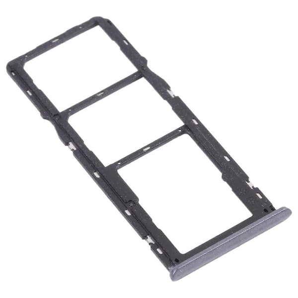 SIM-kortsfack + Micro SD-kortsfack för OPPO Realme 6i (Indien) Black