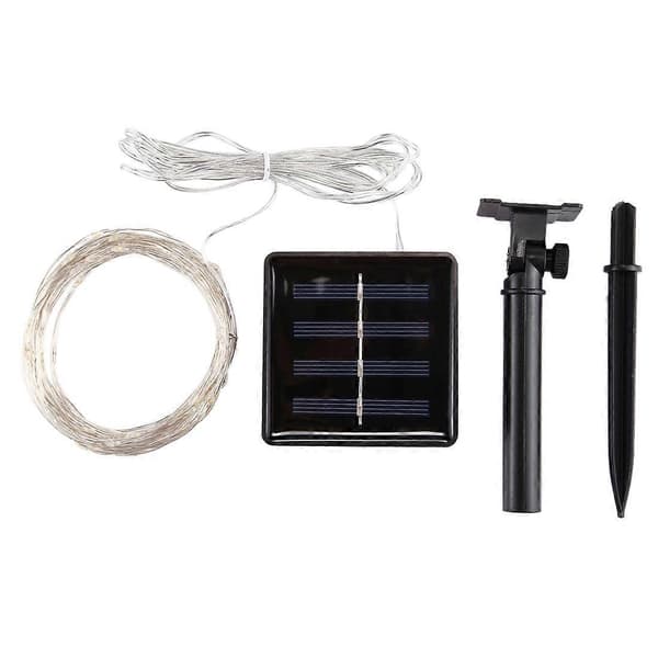 20m 200 LED SMD 0603 Solar Pan Lyslenke Colorful Light