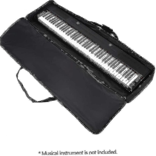 Vadderad case för elektronisk, oxmaterial 88 nycklar Pianotillbehör Pianoväska