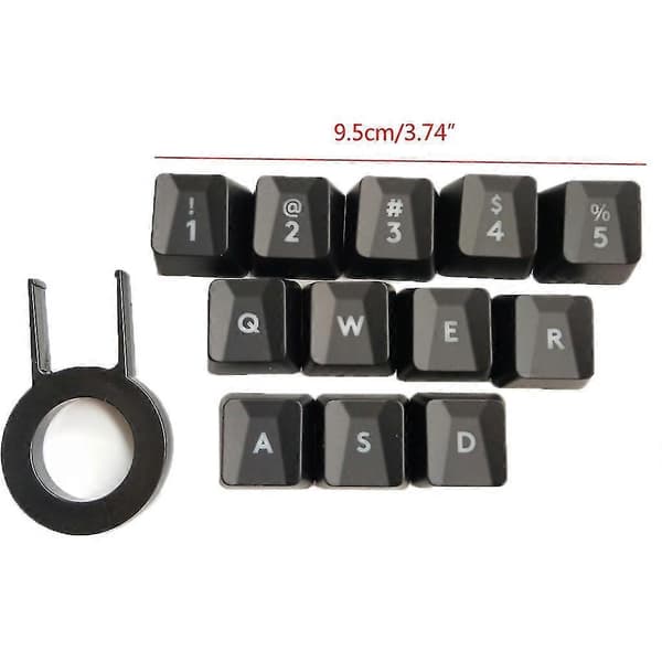 12 taster tastatur erstatning tilbehør tastehetter for G413 G613 G910 G810 G310