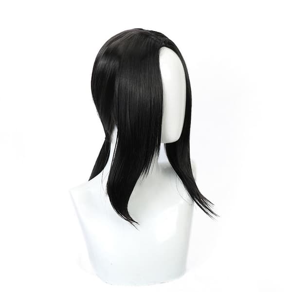 Uchiha Itachi Peruk Lång Cosplay Kostym Perukmössa Svart, CJY