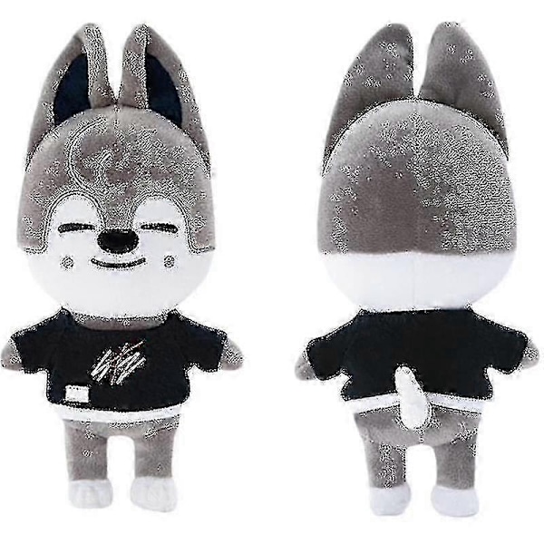 Tecknade Gatubarn Skzoo Plyschleksak 21 cm Peluche Cusedur Bbokari Wolf Chan Leebit Dwaekki Jinir-Xin Puppym