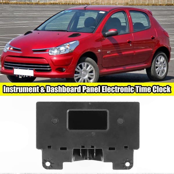 Peugeot 206 C2 Bilinstrumentbräda Elektronisk Klocka 6155CN