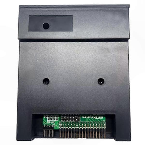 GOTEK Floppy till USB-emulator 1,44 MB diskettenhetsersättning USB-minne SFR1M44-U100K black