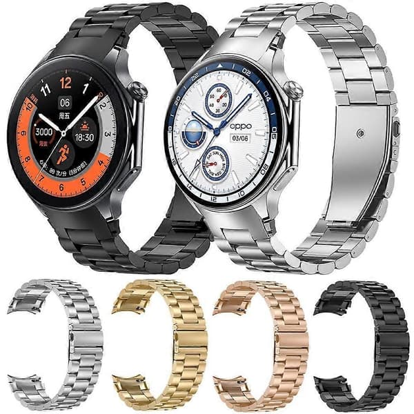 Metallarmbånd til OPPO Watch X2 / X Black