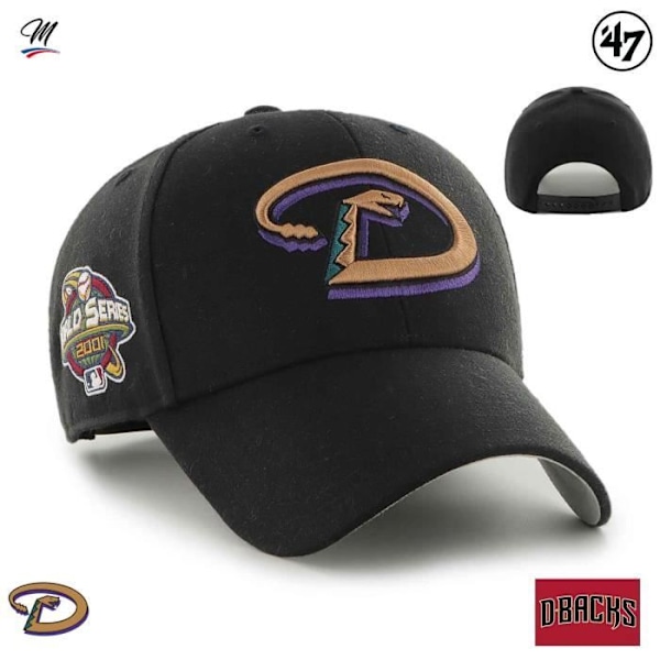 'Caps MLB Arizona Diamondbacks 'Sure Shot World Series 2001 MVP' - BCWS-SUMVP29WBP-BK01'