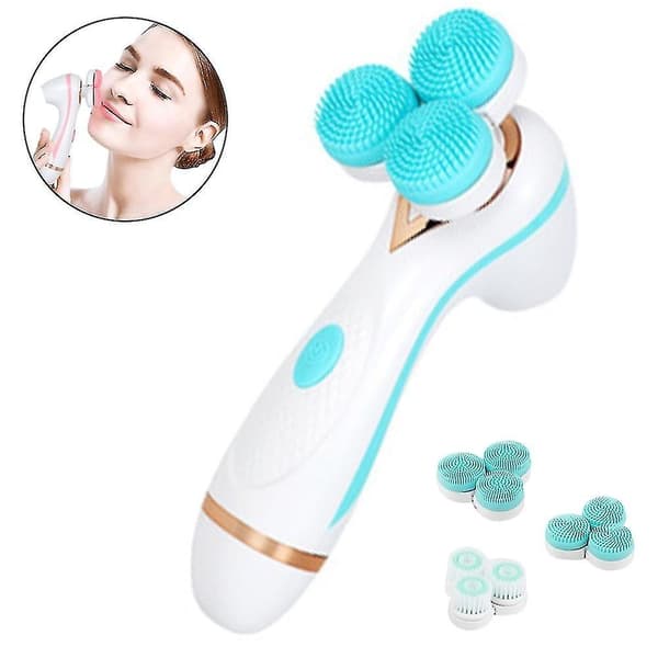 Elektrisk rengöringsborste i silikon för pormaskar