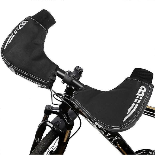 West Biking Vinter Termiske Mountain Road Cykelhandsker, sort