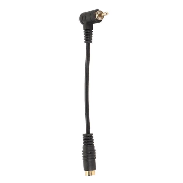 4-bens video til 90° RCA han-kabel - Plug & Play Mini DIN til RCA kompositadapter