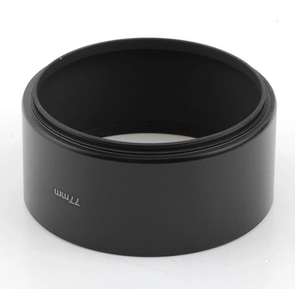77mm Professionel Metal Telemodlysblænde