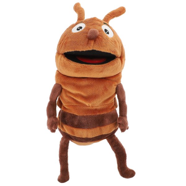 Storytelling Hand Puppet Plush Ant Hand Puppet Cartoon Insect Hand Puppet