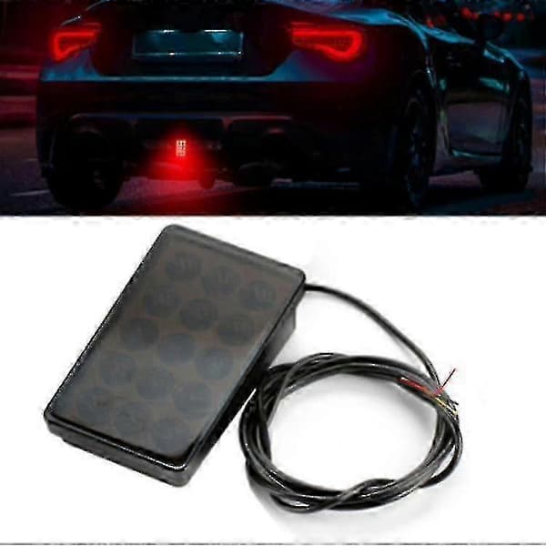 3. Bremselys F1 Racing LED Strobe Blinkende Stoplys black