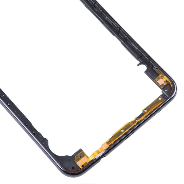For Samsung Galaxy A7 2018 SM-A750 Midtre Ramme Bezel Plate Black