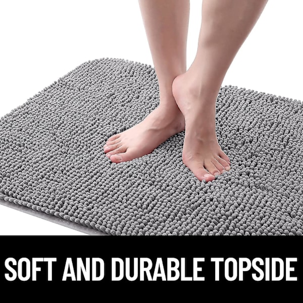 Dörrmatta för Hundar, Vattenabsorberande Halkfri Tvättbar Matta för Smutsiga Tassar, Snabbtorkande Mikrofiber, Lermatta för Hundar, 40*60cm (FMY)