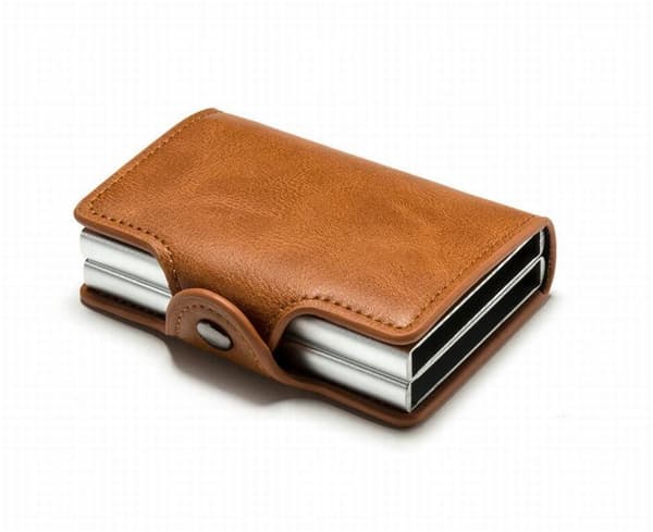 Automatisk kortholder Svart Black one size