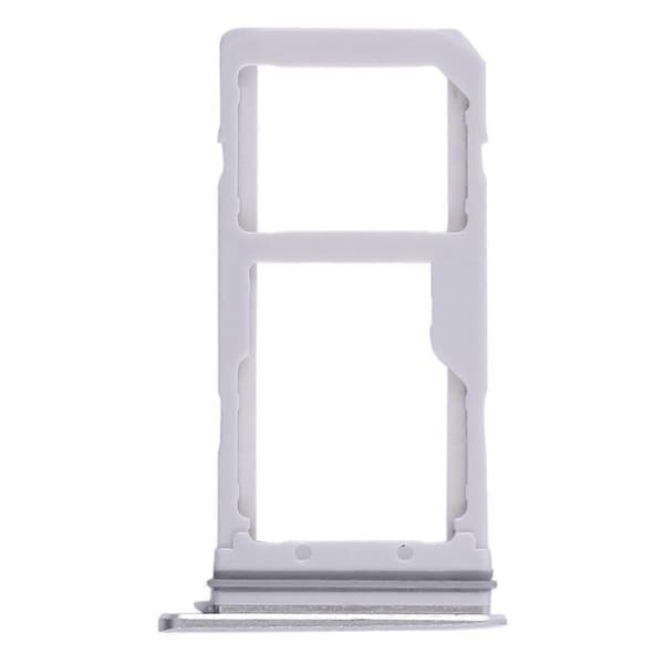 For Galaxy S7 Edge 2 SIM-kortskuff / Micro SD-kortskuff White